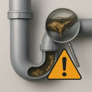 Read more about the article The Dirty Truth About Clogged Drains: What’s Really Going Down Your Pipes?