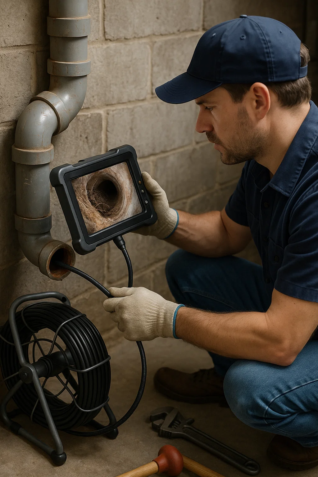 Read more about the article The Future of Plumbing: How Drain Cameras Are Changing the Way We Fix Pipes